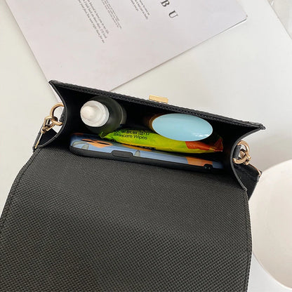 Alligator Pattern PU Leather Crossbody Bags for Women Small Messenger Bag Lady Flap Shoulder Bag Luxury Handbag and Purse Bolso
